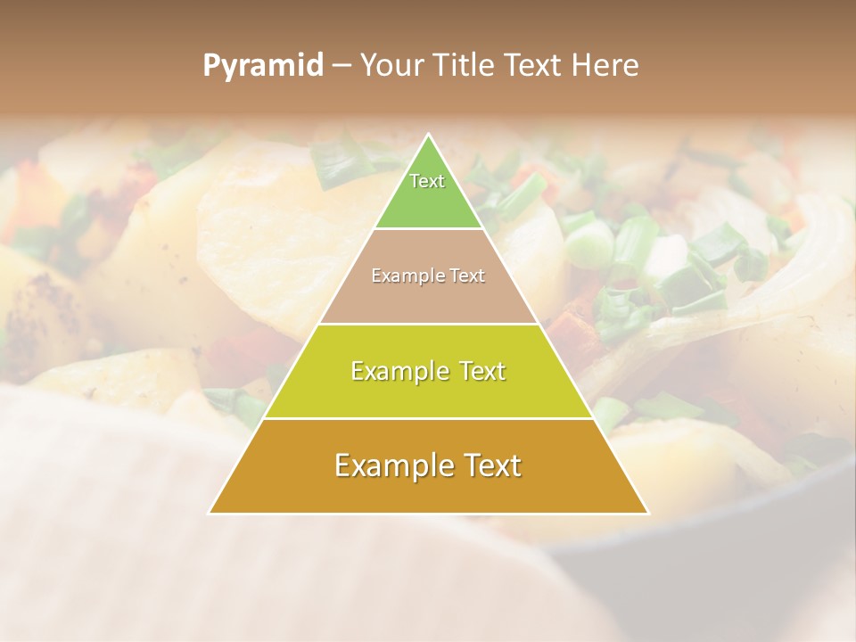 Panfried Large Chunks Carrots PowerPoint Template