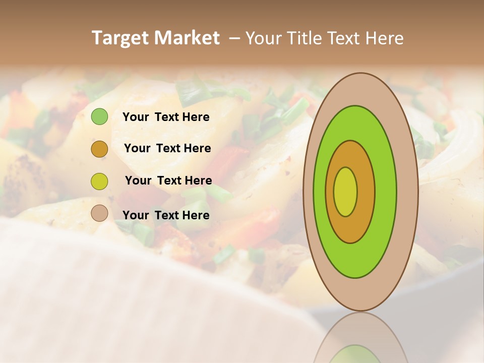 Panfried Large Chunks Carrots PowerPoint Template