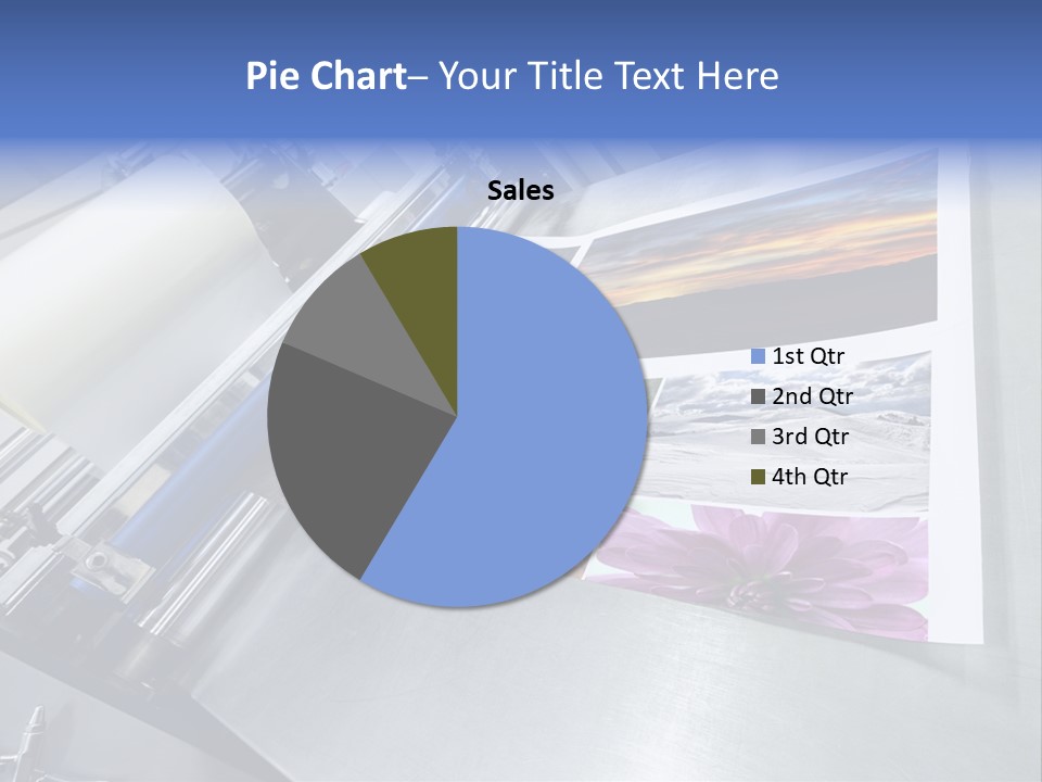 Business Printer Publish PowerPoint Template