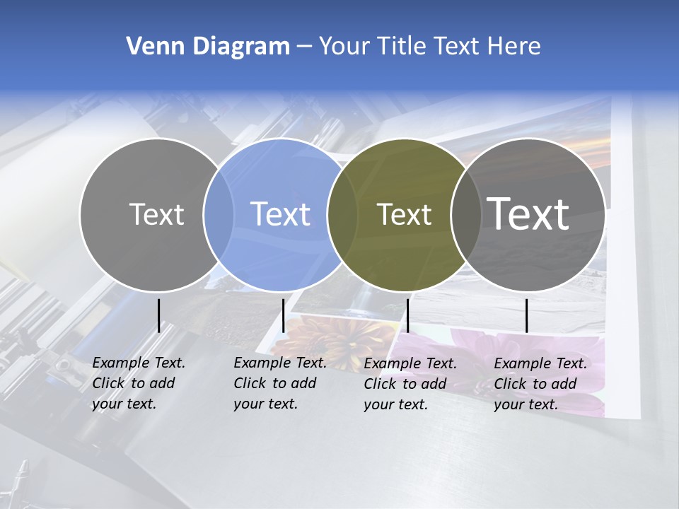 Business Printer Publish PowerPoint Template