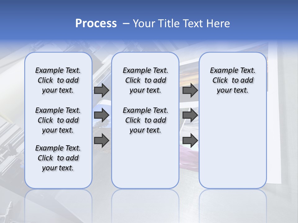 Business Printer Publish PowerPoint Template