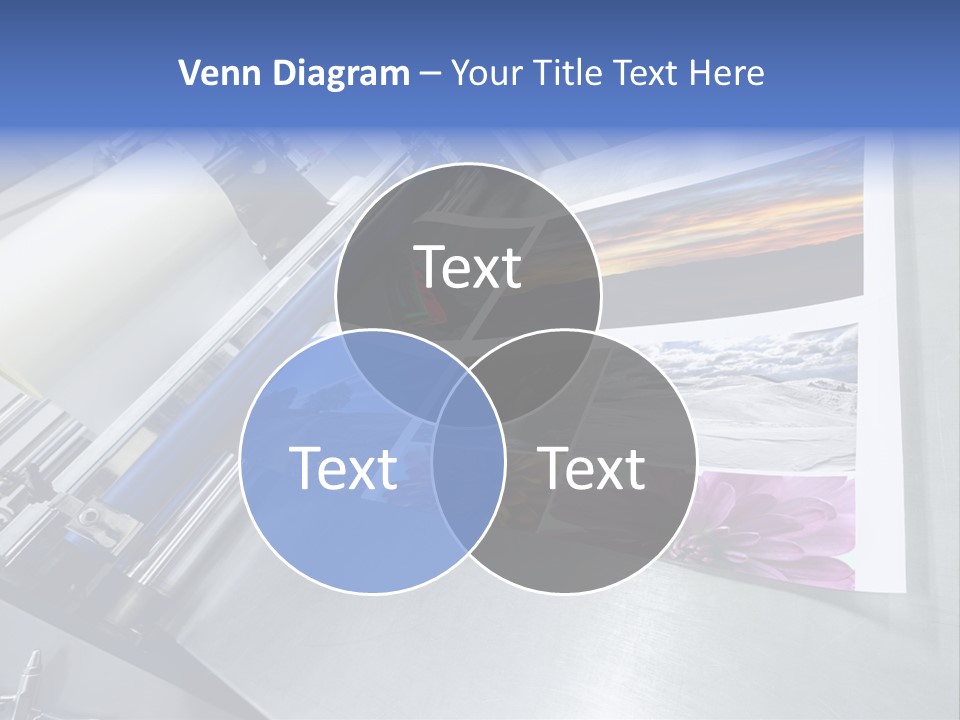 Business Printer Publish PowerPoint Template