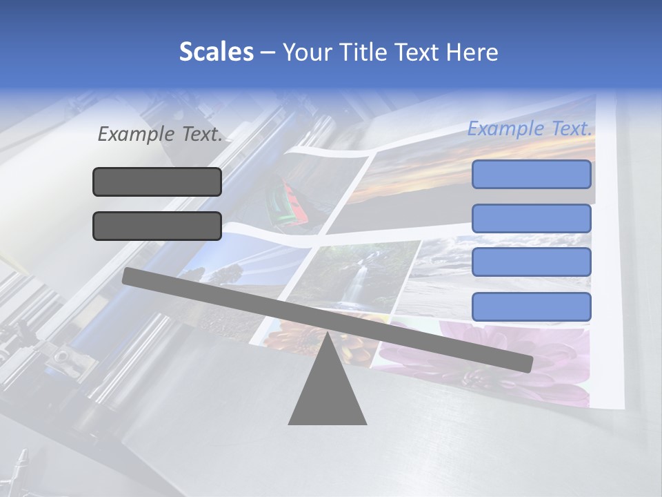 Business Printer Publish PowerPoint Template