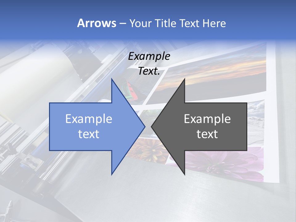 Business Printer Publish PowerPoint Template