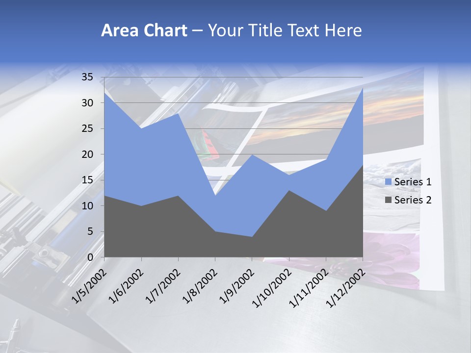 Business Printer Publish PowerPoint Template