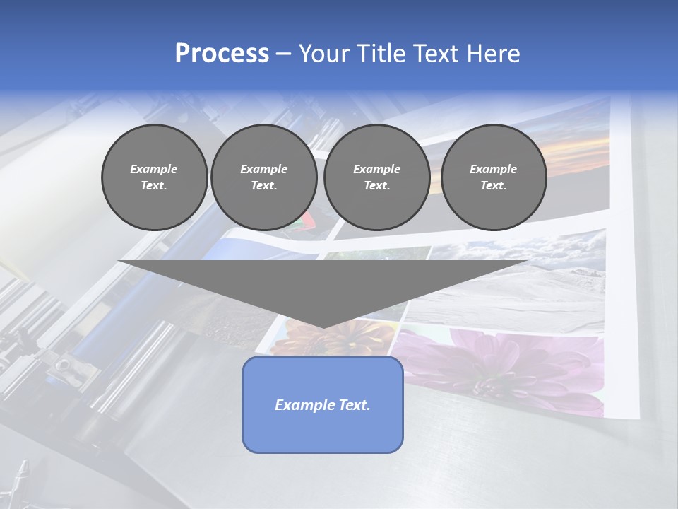 Business Printer Publish PowerPoint Template
