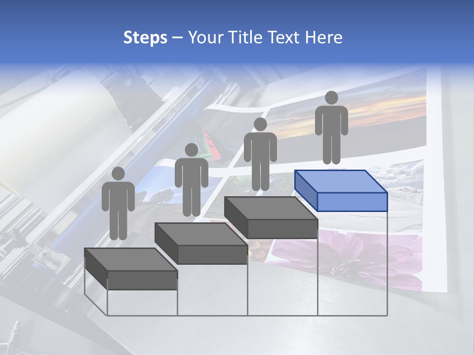 Business Printer Publish PowerPoint Template