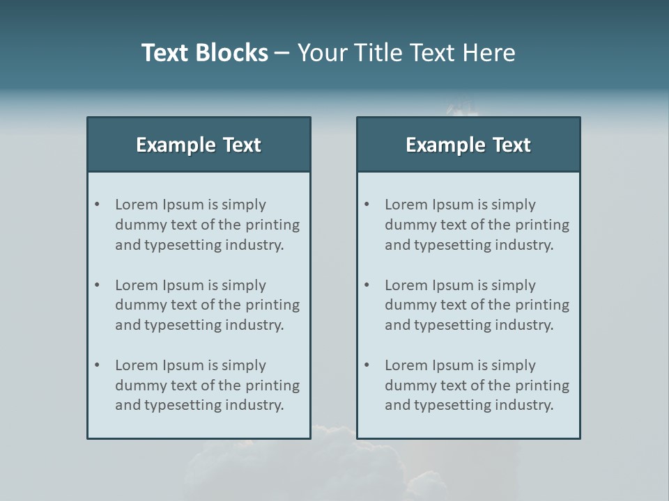 Exhaust Acceleration Spacecraft PowerPoint Template