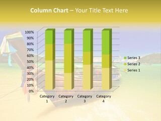 Recreation Asia Maya Bay PowerPoint Template