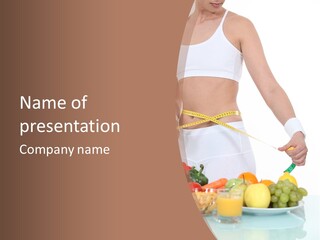 Caucasian Cafe Romance PowerPoint Template