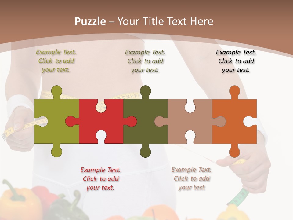 Caucasian Cafe Romance PowerPoint Template