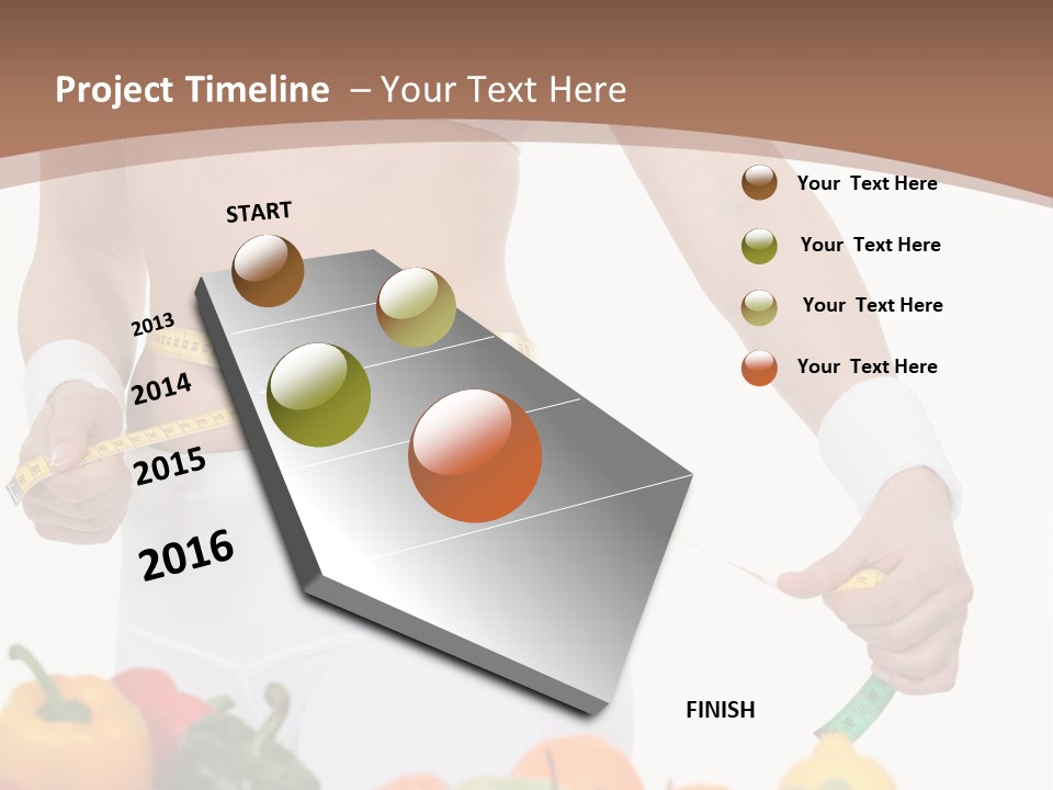 Caucasian Cafe Romance PowerPoint Template