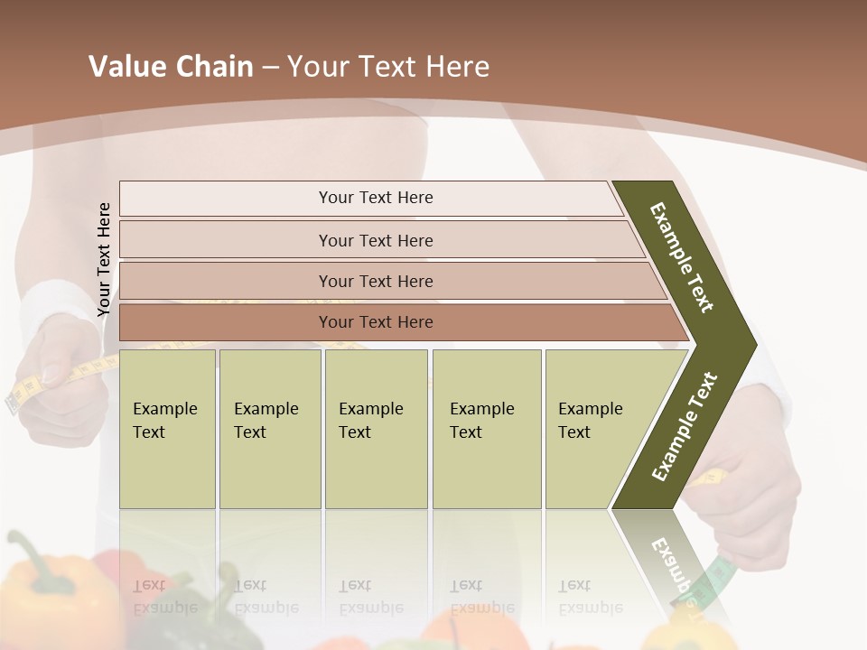 Caucasian Cafe Romance PowerPoint Template