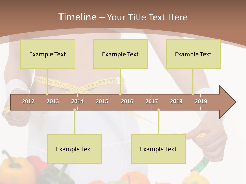 Caucasian Cafe Romance PowerPoint Template