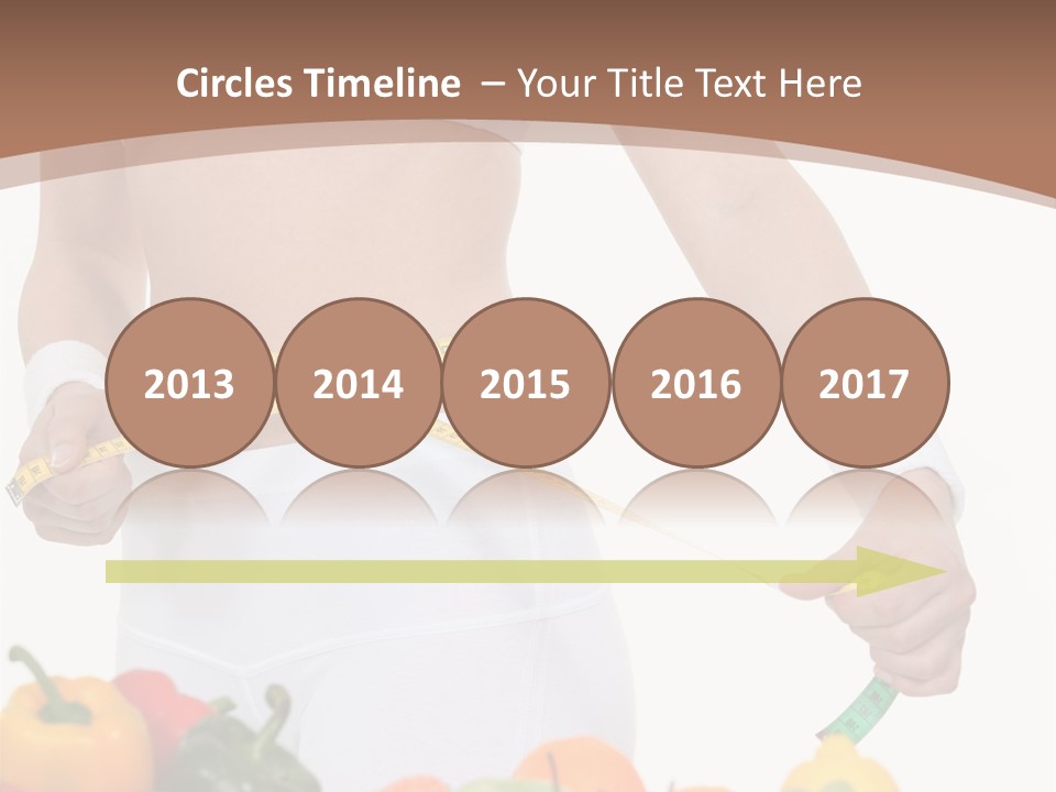 Caucasian Cafe Romance PowerPoint Template