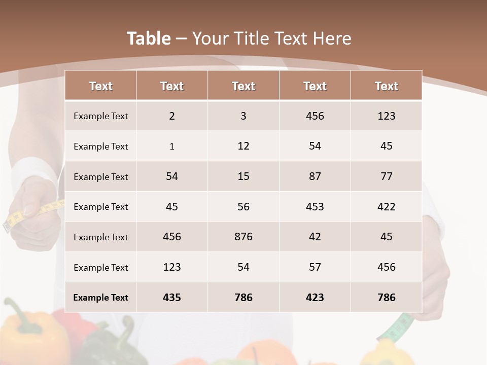 Caucasian Cafe Romance PowerPoint Template