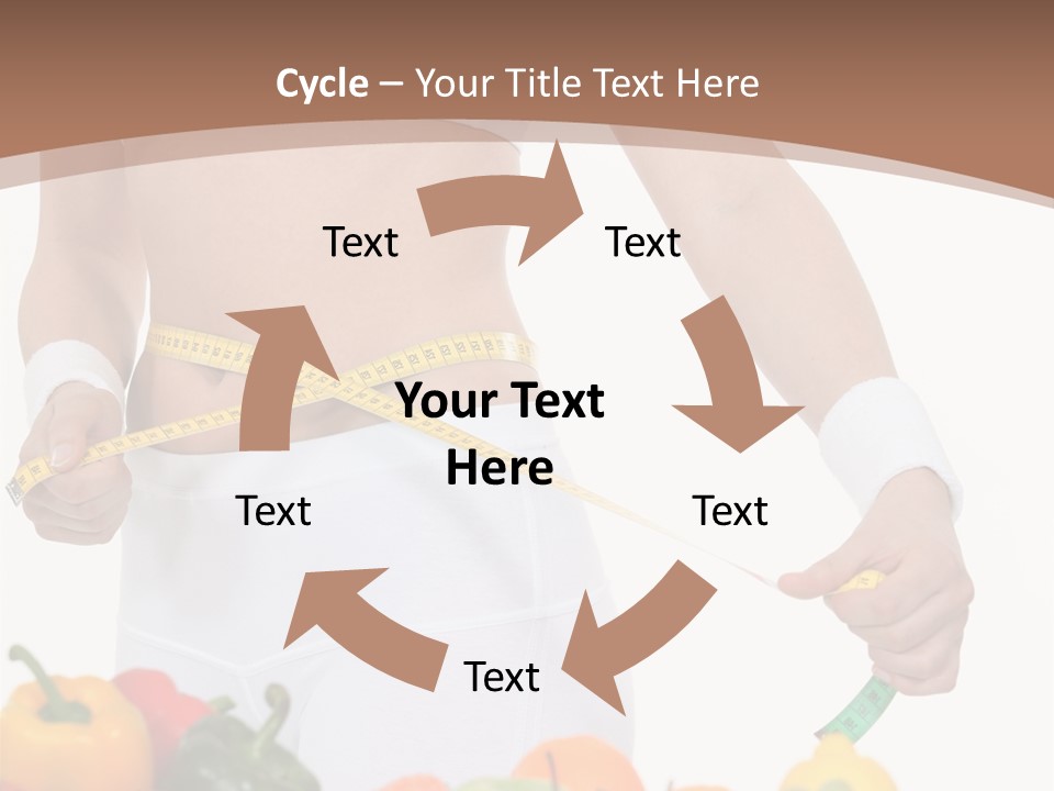 Caucasian Cafe Romance PowerPoint Template