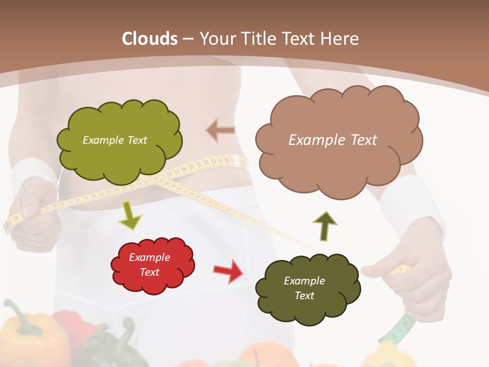 Caucasian Cafe Romance PowerPoint Template