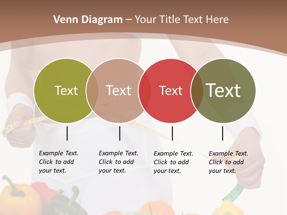 Caucasian Cafe Romance PowerPoint Template