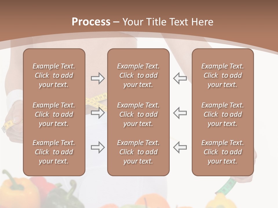 Caucasian Cafe Romance PowerPoint Template