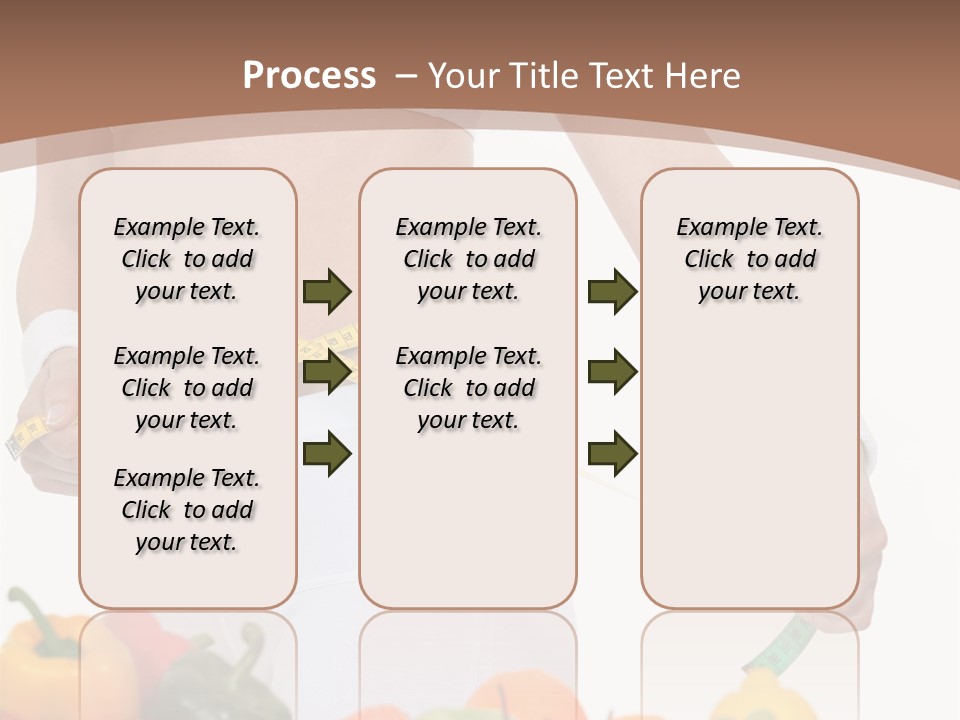 Caucasian Cafe Romance PowerPoint Template