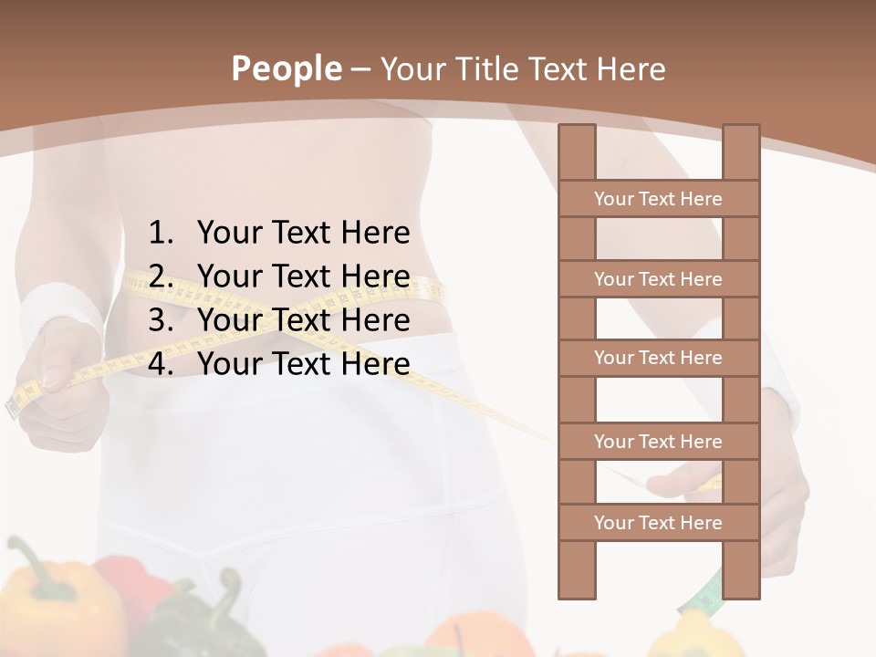 Caucasian Cafe Romance PowerPoint Template