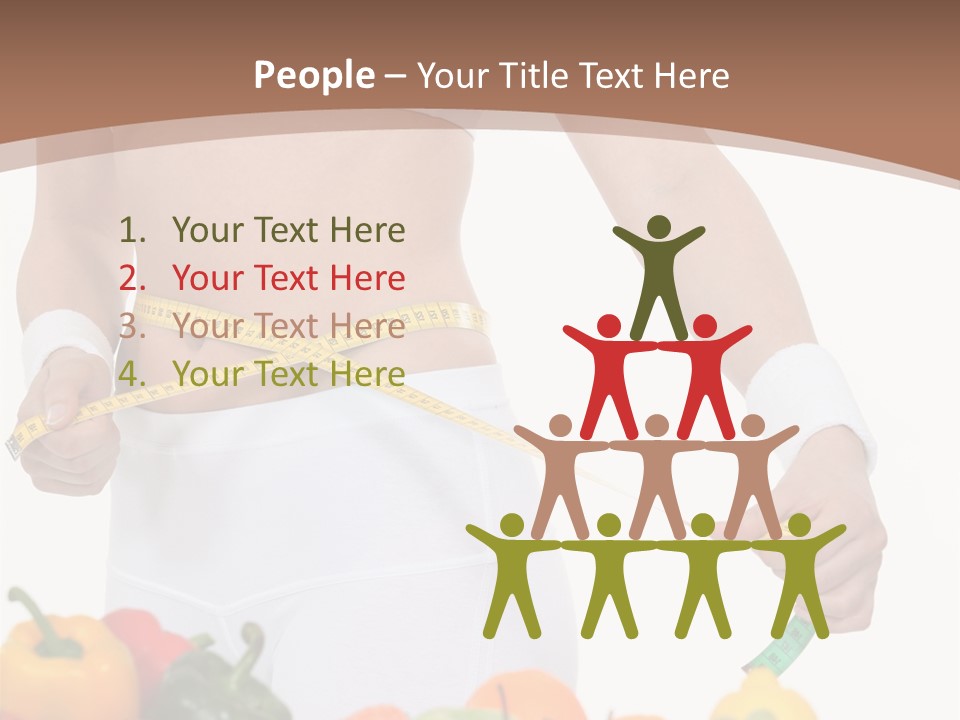 Caucasian Cafe Romance PowerPoint Template