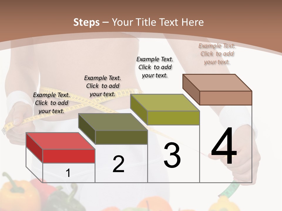 Caucasian Cafe Romance PowerPoint Template