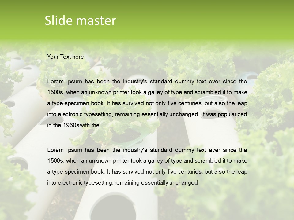 Growing Highland Cultivated PowerPoint Template