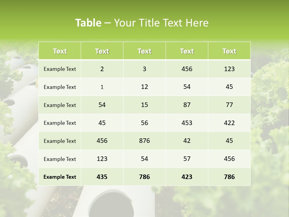 Growing Highland Cultivated PowerPoint Template
