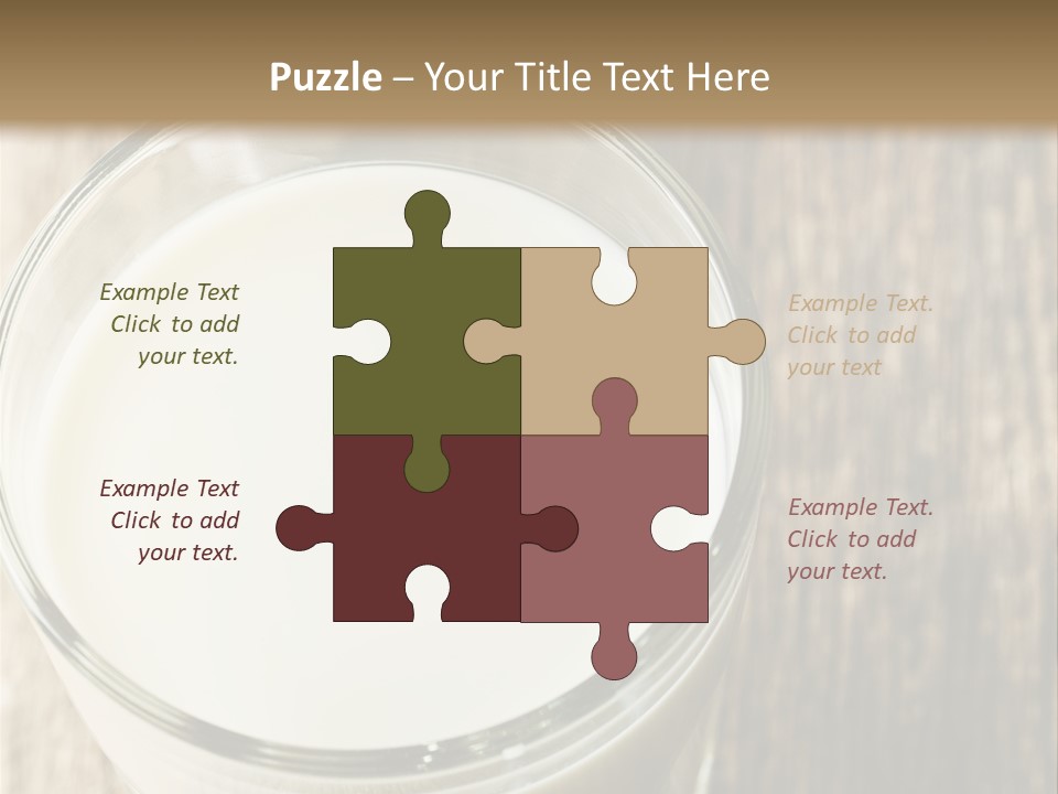 Cow Nutrition Health PowerPoint Template