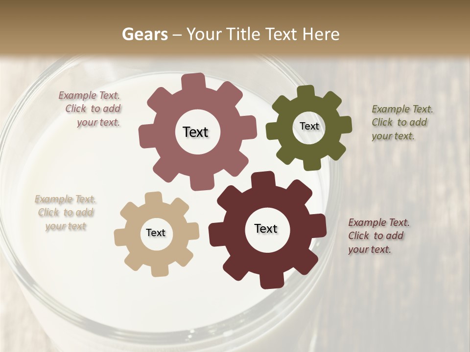 Cow Nutrition Health PowerPoint Template