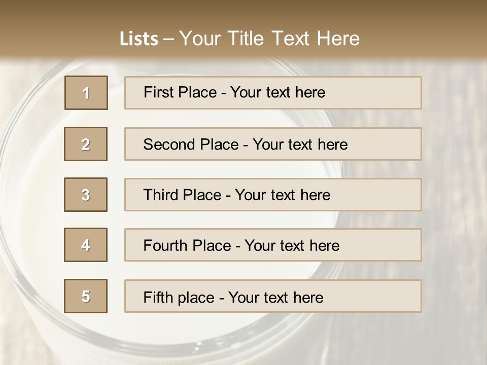 Cow Nutrition Health PowerPoint Template