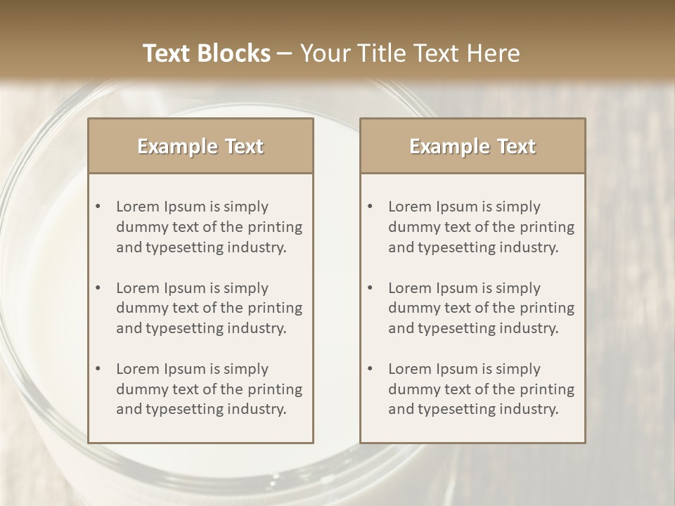 Cow Nutrition Health PowerPoint Template
