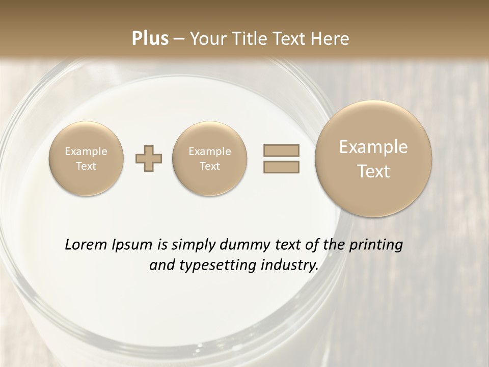 Cow Nutrition Health PowerPoint Template