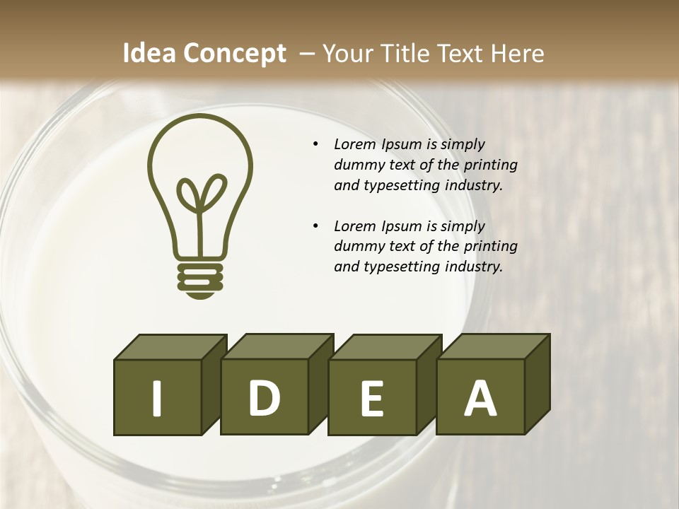 Cow Nutrition Health PowerPoint Template