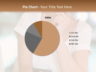 Worker Mobile Business PowerPoint Template