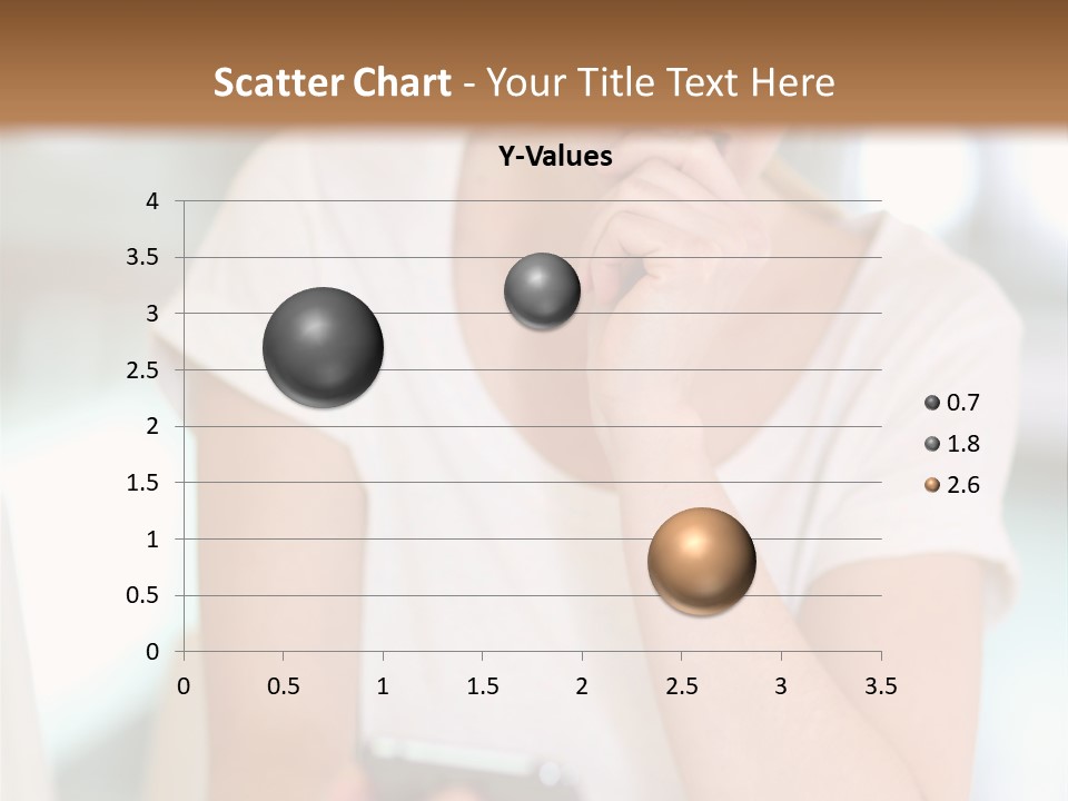 Worker Mobile Business PowerPoint Template