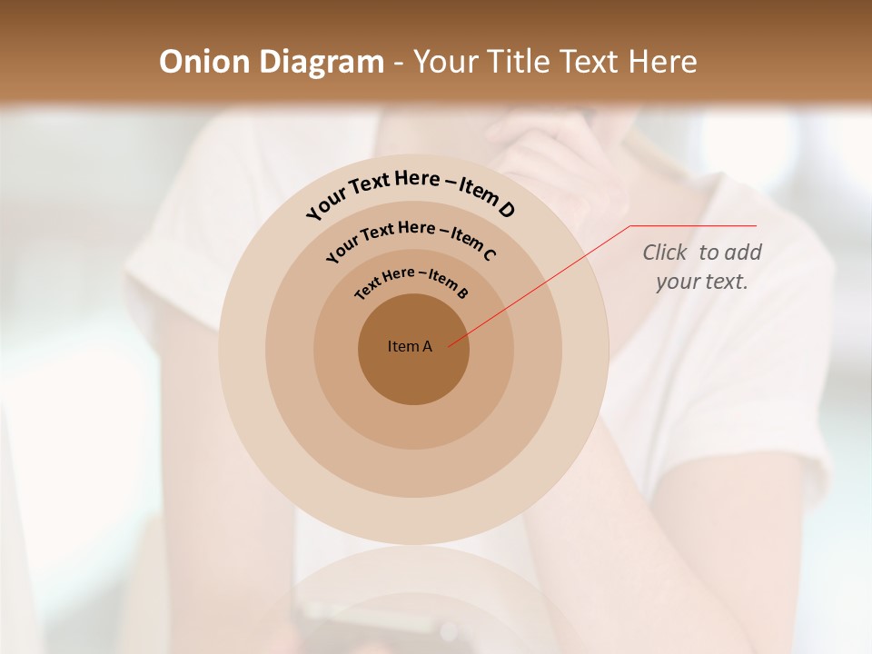 Worker Mobile Business PowerPoint Template