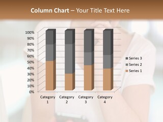 Worker Mobile Business PowerPoint Template