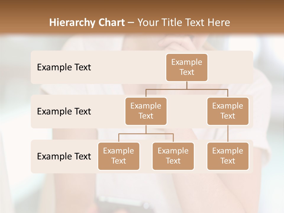Worker Mobile Business PowerPoint Template
