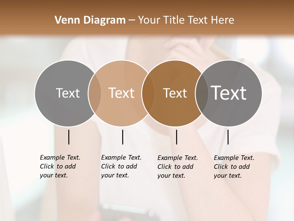 Worker Mobile Business PowerPoint Template