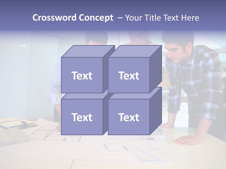 Team Startup Background PowerPoint Template