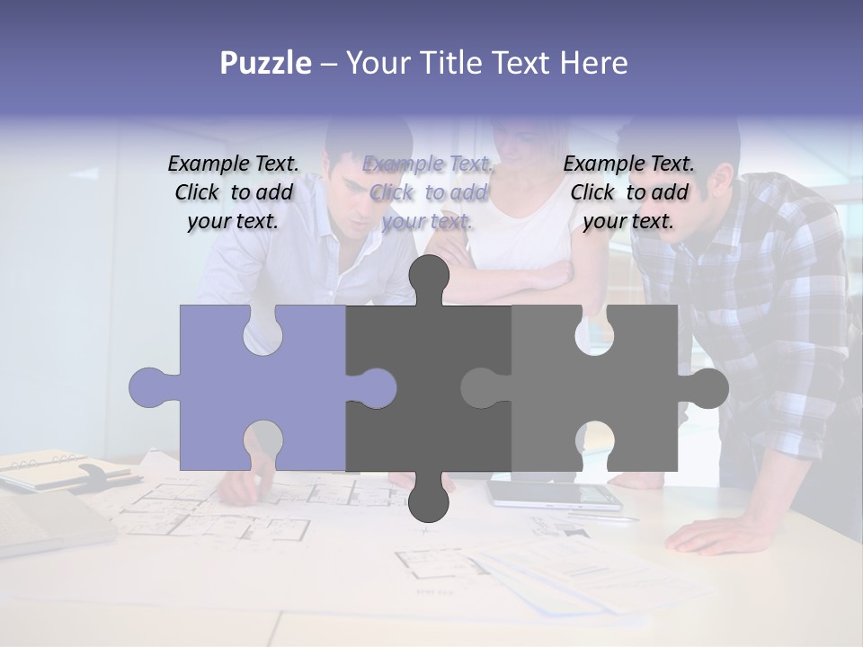 Team Startup Background PowerPoint Template