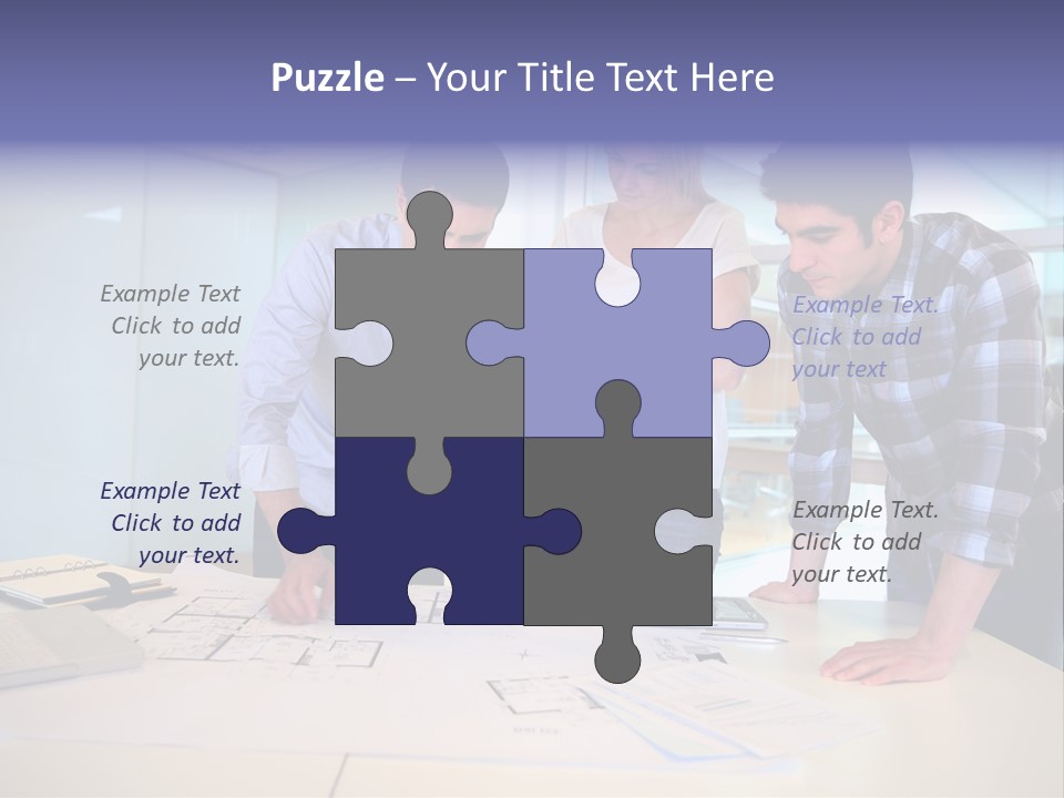 Team Startup Background PowerPoint Template