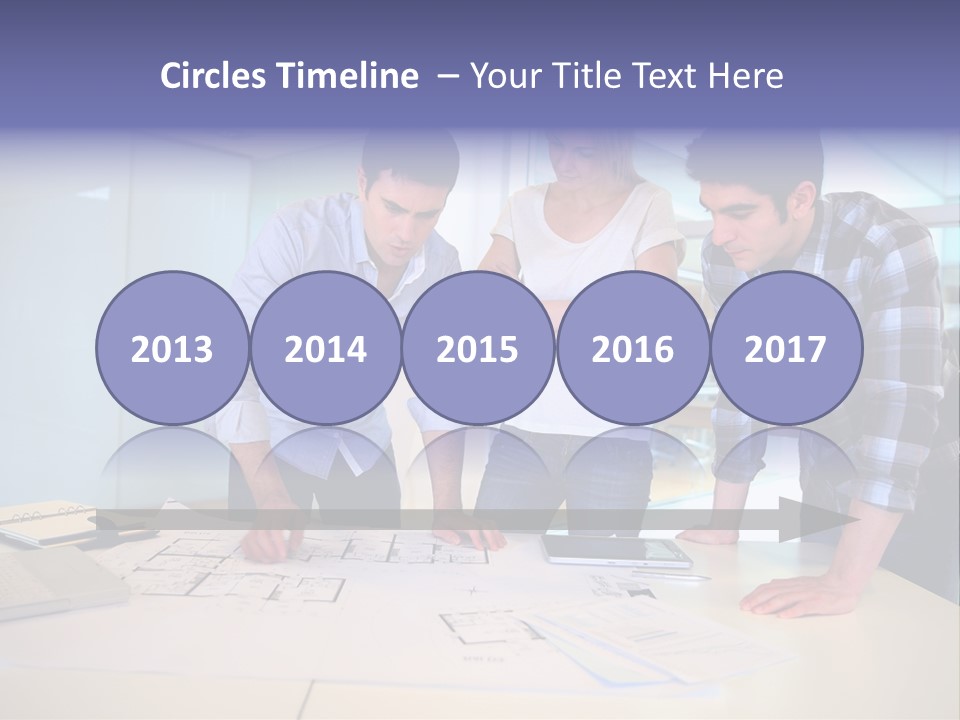 Team Startup Background PowerPoint Template