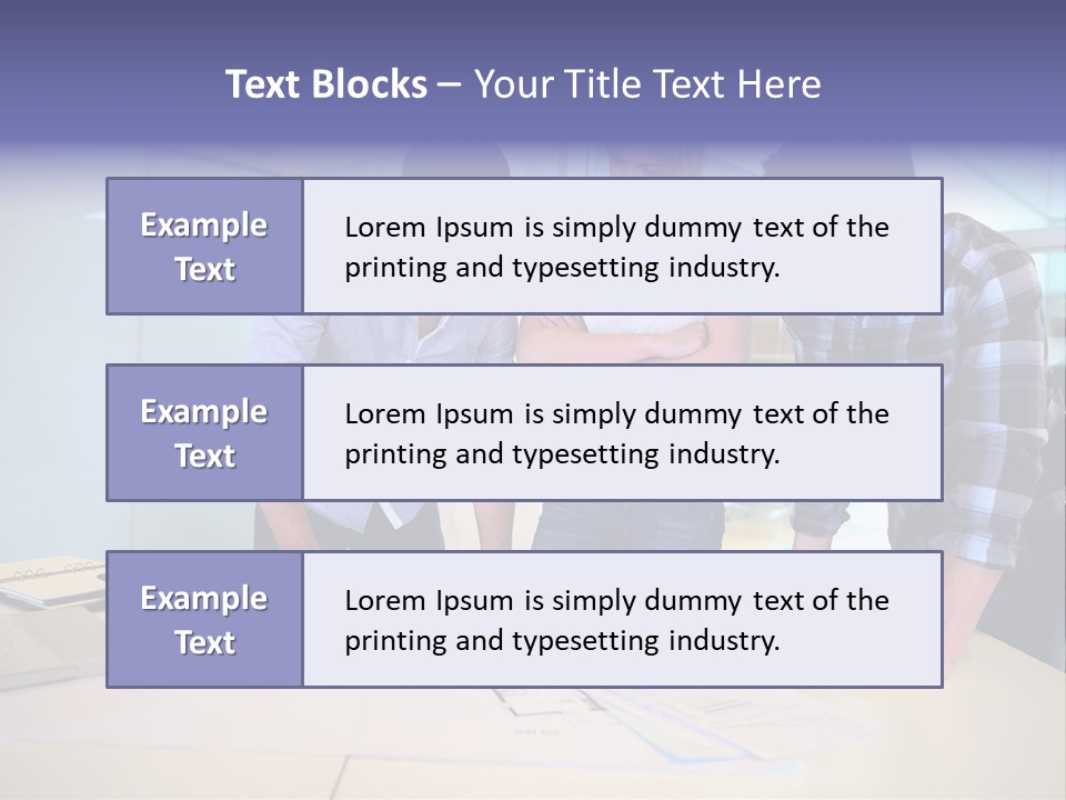 Team Startup Background PowerPoint Template