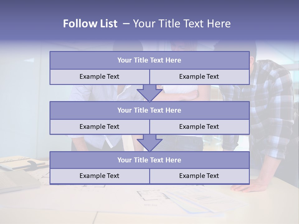 Team Startup Background PowerPoint Template