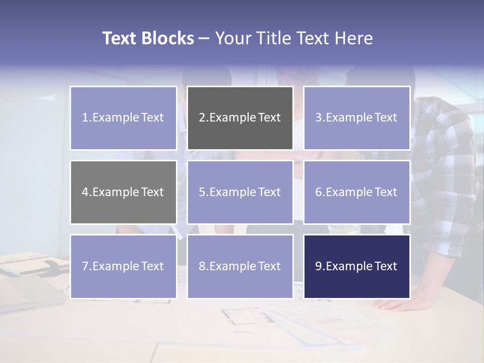 Team Startup Background PowerPoint Template
