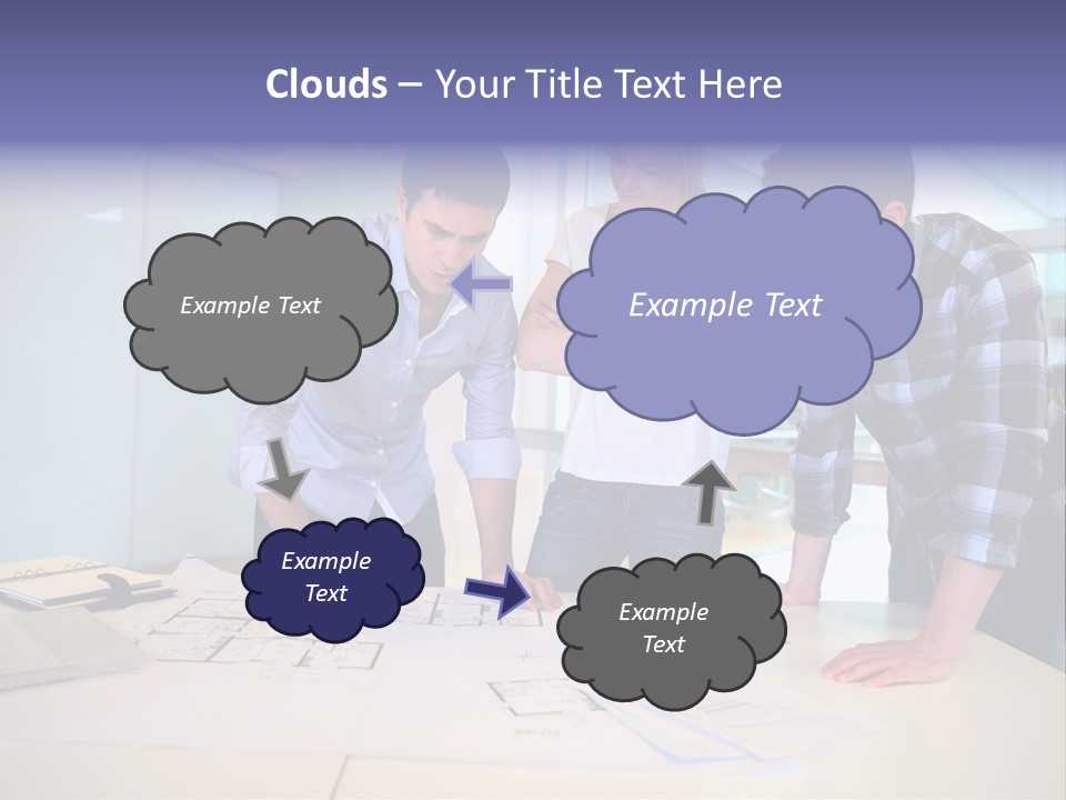 Team Startup Background PowerPoint Template